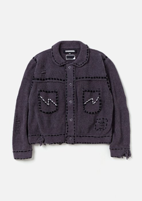 日貨代購CITY】2024AW NEIGHBORHOOD NH X PHINGERIN . PG1 SAVAGE KNIT