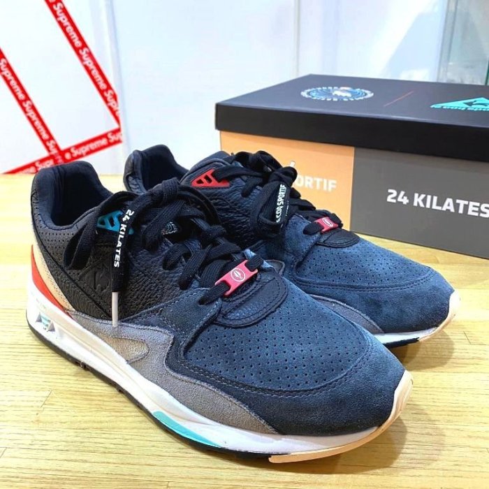 BLACK近全新AFEW x 24 kilates x LE COQ SPORTIF法國製造LCS德國最強