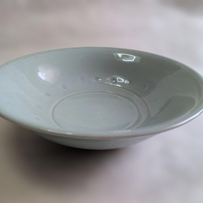 美術品・アンティーク・コレクション 【青磁 線刻文鉢】勝久