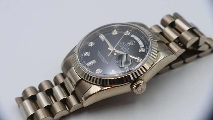 【美好時光】ROLEX勞力士 118239原裝黑面十鑽(大顆鑽石)釋出!單錶一只RSC驗證完成( 18239 128239參考)