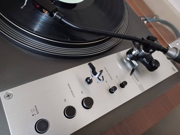便宜賣/需自取) DENON.SL71D唱盤附:全新鐵三角唱頭/不含唱片鎮