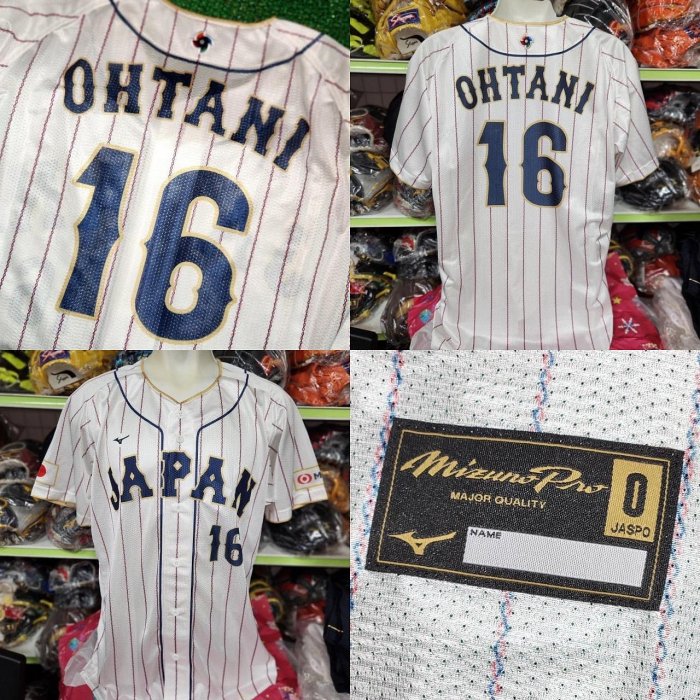WBC 2023年 Mizuno JAPAN 16 大谷翔平 ユニフォーム 「已絕版」2023