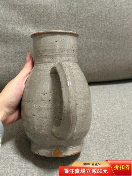 七畝土香日本手作器具作家記不清涼水壺，不可直火高27cm 容量目測