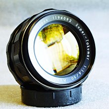悠悠山河】收藏級難得好貨八枚玉Super-Takumar 50mm F1.4 M42