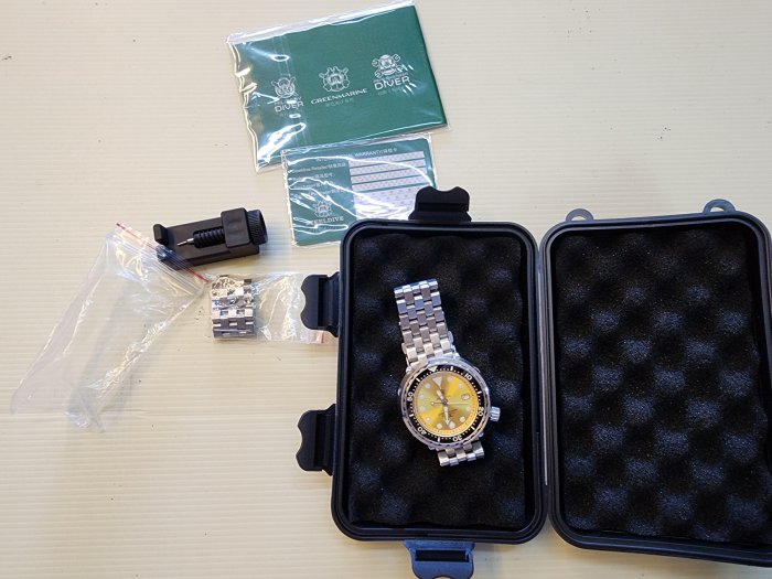 ☆誠信3C☆看物賣7千 8成5新  自動上鍊 正版 手錶 STEELDIVE 300M 潛水錶 二手功能正常 也可用各式物品換