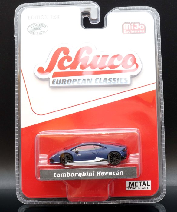 M.A.S.H】現貨特價Schuco 1/64 Lamborghini Huracan blue mijo聯名