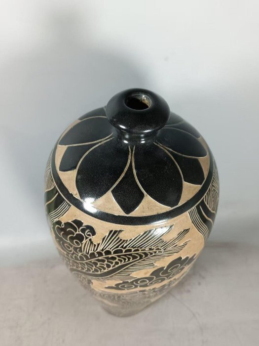 磁州窯龍鳳紋梅瓶宋代磁州窯梅瓶宋代瓷器老窯瓷器古瓷老| Yahoo拍賣