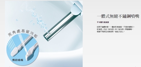 【麗室衛浴】日本 國際牌Panasonic A-474 溫水洗淨便座 product lightbox image 3