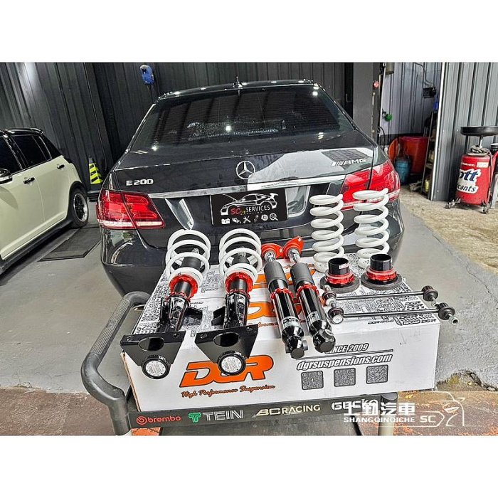 賓士S211 W211 W212 S212 E250 E300 E200 原廠氣壓避震器 DGR避震器 高低軟硬可調