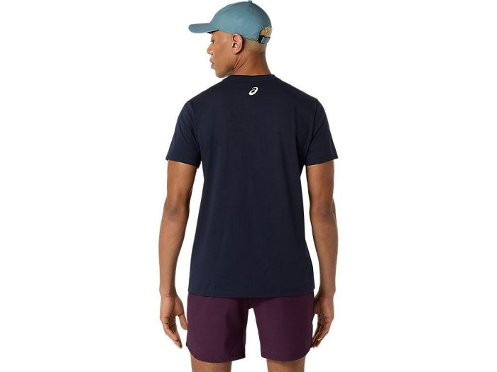 【曼森體育】ASICS 亞瑟士 短袖上衣 男款 2色 海外版 網球上衣 2041A355-250/402