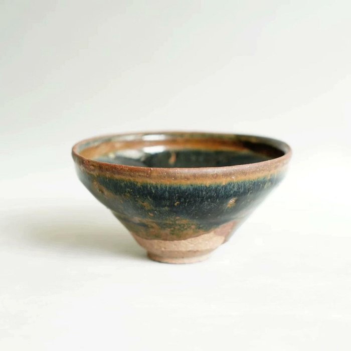 宋代老建盞茶盞茶杯收藏瓷器古玩古董高古藏品狀況:藏品一磕簡修不沖