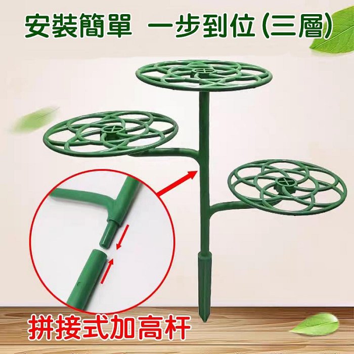 【珍愛頌】N686 二層 三層 迎客松造型 植物支撐架 花卉支撐架 太陽花支架 太陽花架 爬藤架 龜背芋 螃蟹蘭 黃金葛