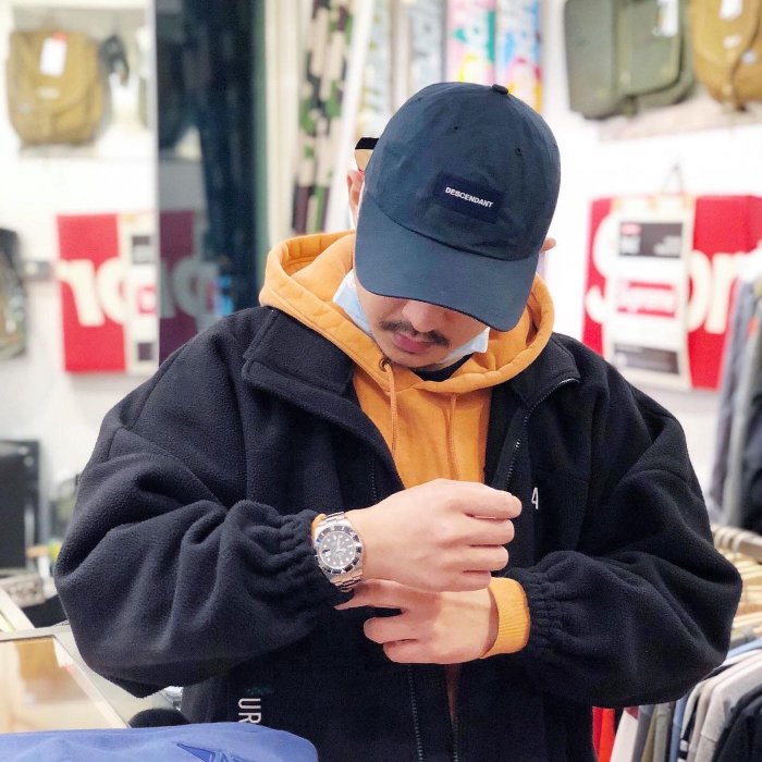 キャップ descendant  18aw BOX MIAMI CAP 希望商店】DESCENDANT BOX MIAMI CAP 18SS 經典LOGO 老帽六片帽| Yahoo拍賣