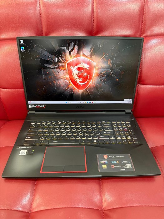 【艾爾巴二手】MSI 微星 GE75 10SGS i9/16G/1T+512/RTX2080#二手筆電#錦州店04705
