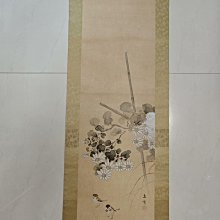 花鳥-雙雀戲菊圖-敬峰畫-絹本本人收藏字畫較多，周一下，都是。 純手繪