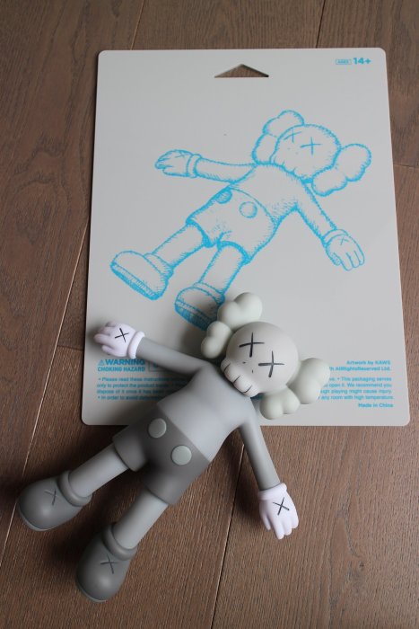 全新正品】KAWS HOLIDAY HONG KONG 灰色Companion Bath Toy 香港站限定