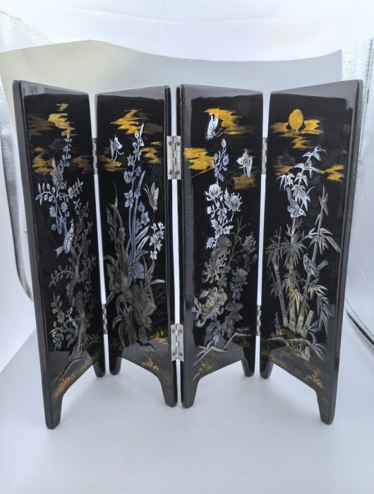 永し 宋時代 汝窯 嵌め螺鈿 彩貝 鴛鴦荷花紋盤 古陶磁器