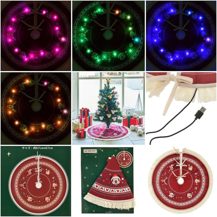 *日式雜貨館*日本迪士尼限定 2025聖誕節限定品 聖誕日曆 倒數聖誕日曆禮盒 聖誕掛簾 聖誕米奇玩偶 米奇聖誕樹造型盒