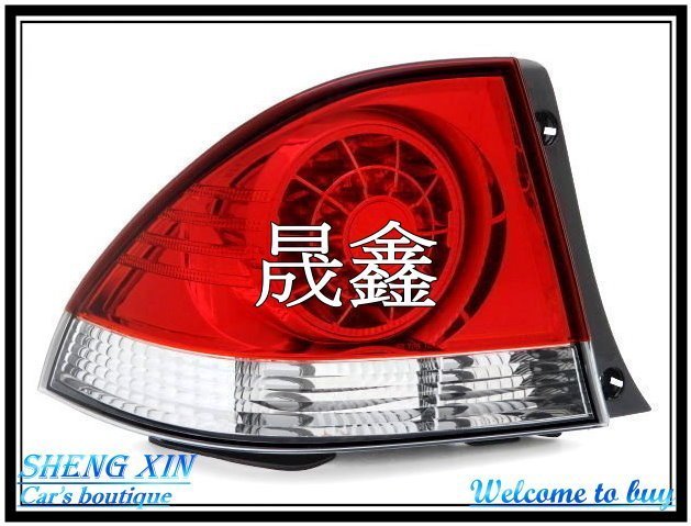 《晟鑫》全新 LEXUS IS200 IS300 99~05 LED 紅黑 尾燈組 另有 LED燈眉 雙光圈 魚眼 大燈