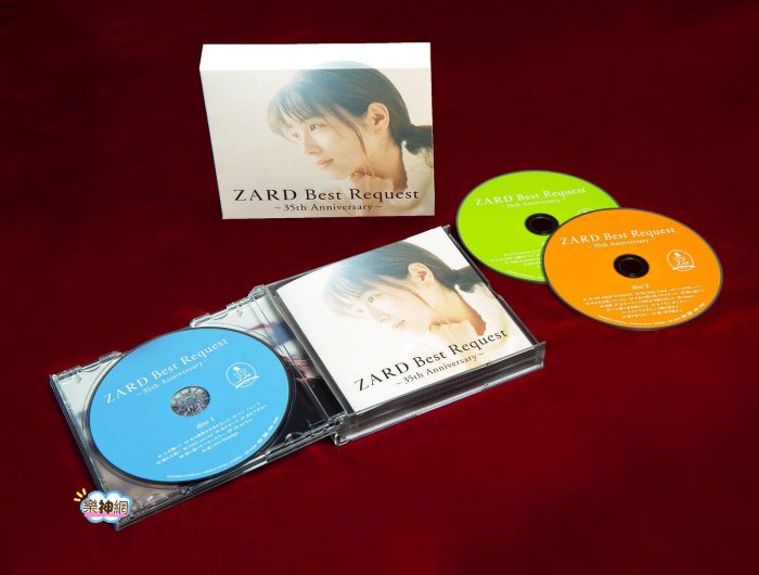 Zard Best Request 35th Anniversary(日版完全生產限定盤3CD+ 壓克力