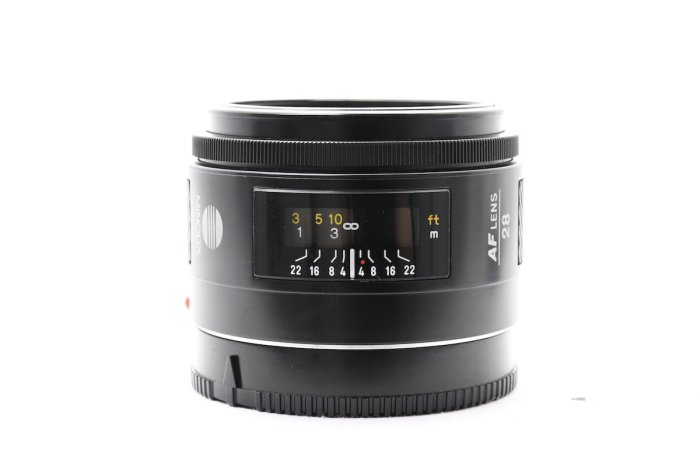 索尼SONY用MINOLTA AF 28mm F2.8 定焦廣角鏡頭全幅一代鏡可轉接NEX (三