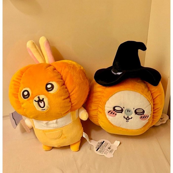 【台灣現貨】官方日本正品 Chiikawa 吉伊卡哇 萬聖節 南瓜 景品 兔兔 烏薩奇 小桃 變裝 娃娃 玩偶 小八