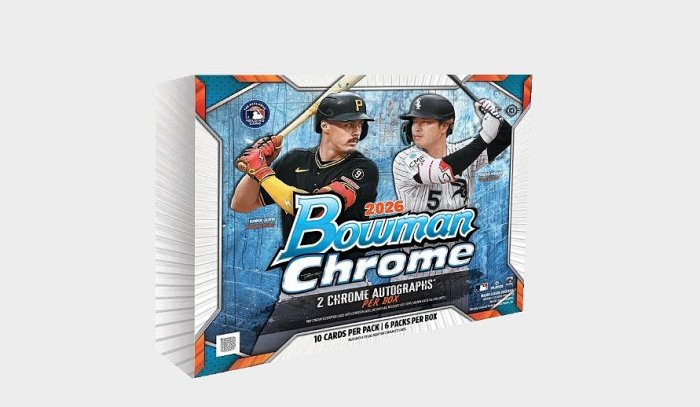2026 Bowman Chrome® Baseball Hobby Box