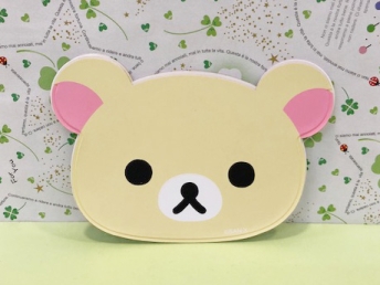 【震撼精品百貨】Rilakkuma San-X 拉拉熊懶懶熊~頭型收納夾(2入)-妹妹#54980