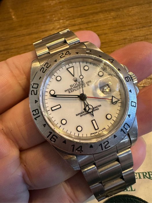 Rolex 16570 探二白面 T-25