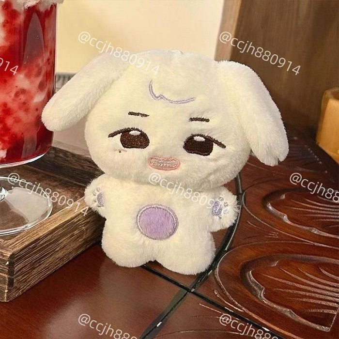 TF家族四代陳奕恒牙牙哼棉花娃娃10CM 動物體海星體裸娃10cm娃衣圍兜毛