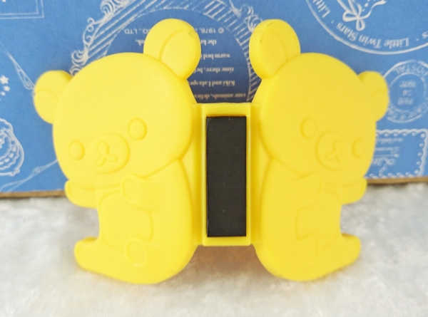 【震撼精品百貨】Rilakkuma San-X 拉拉熊懶懶熊~San-X 防熱夾-黃#54717