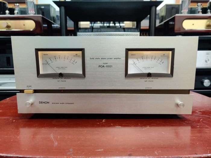 媲美發燒級日本製DENON POA 1001 大後級可調音量| Yahoo拍賣