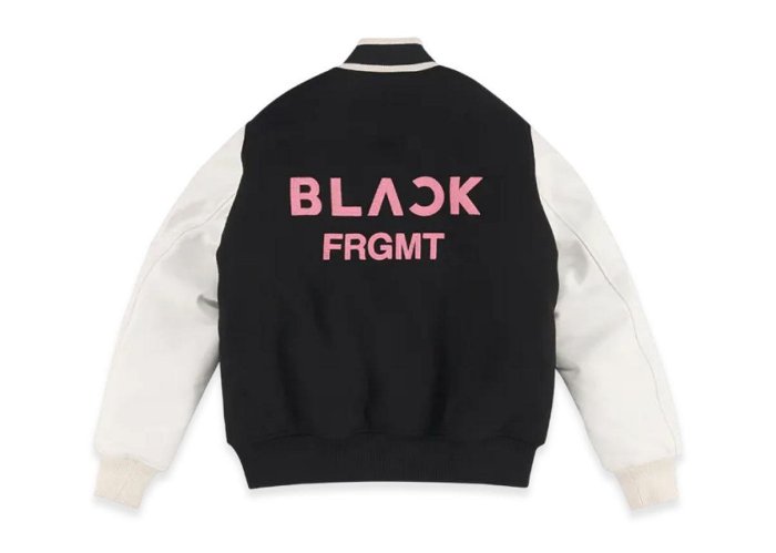 FRAGMENT x BLACKPINK Stadium Jacket 聯名款夾克外套。太陽選物社