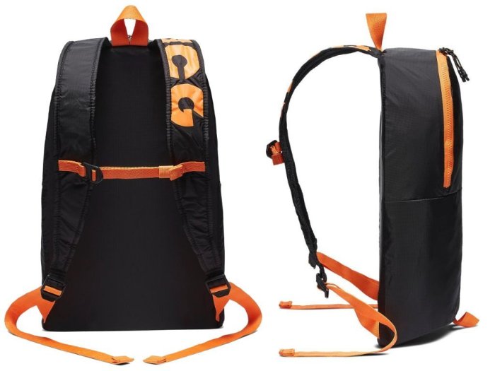 CodE= NIKE ACG PACKABLE BACKPACK 防水針織後背包(黑橘)BA5841