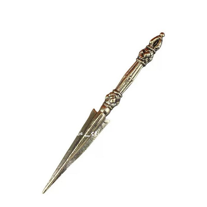 台灣出貨復古金剛降魔杵小型降魔杵降魔棒避邪護身符金剛杵項鍊擺件風水