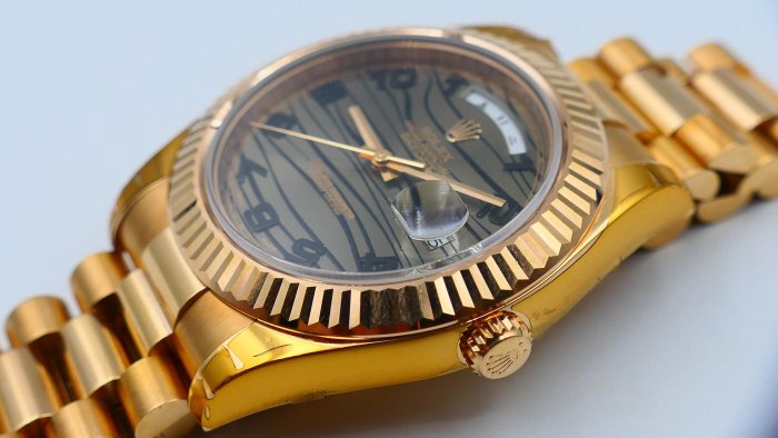 【美好時光】個人收藏逸品!錶頭膠膜都在!停產41MM大Daydate勞力士ROLEX 218235 最霸氣最大的DD