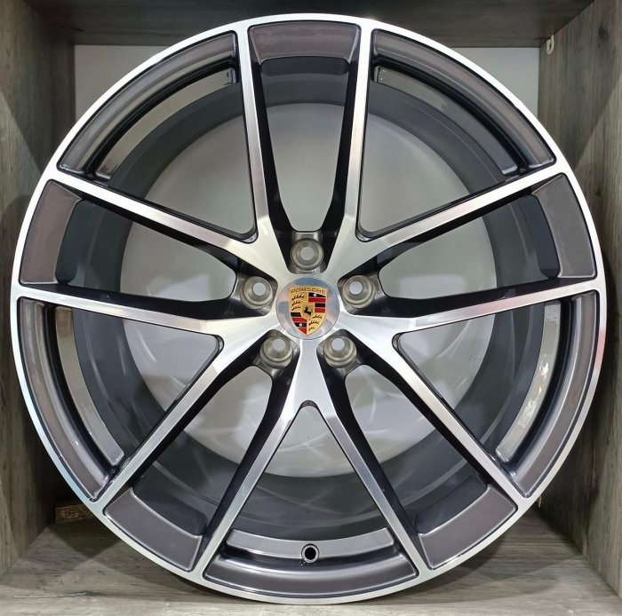 圈圈 袁　 台中【廣明輪胎】Porsche保時捷客製化鍛造鋁圈/輪圈19~22吋Macan