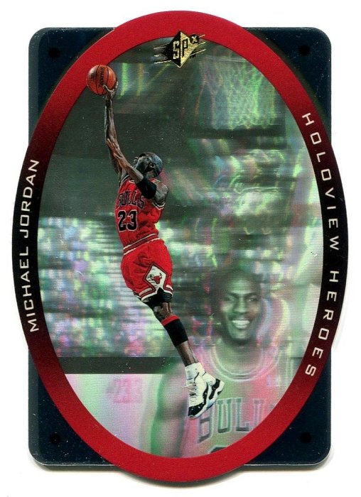 球卡魔術師] MICHAEL JORDAN 96 SPX HOLOVIEW HEROES HOLOGRAM