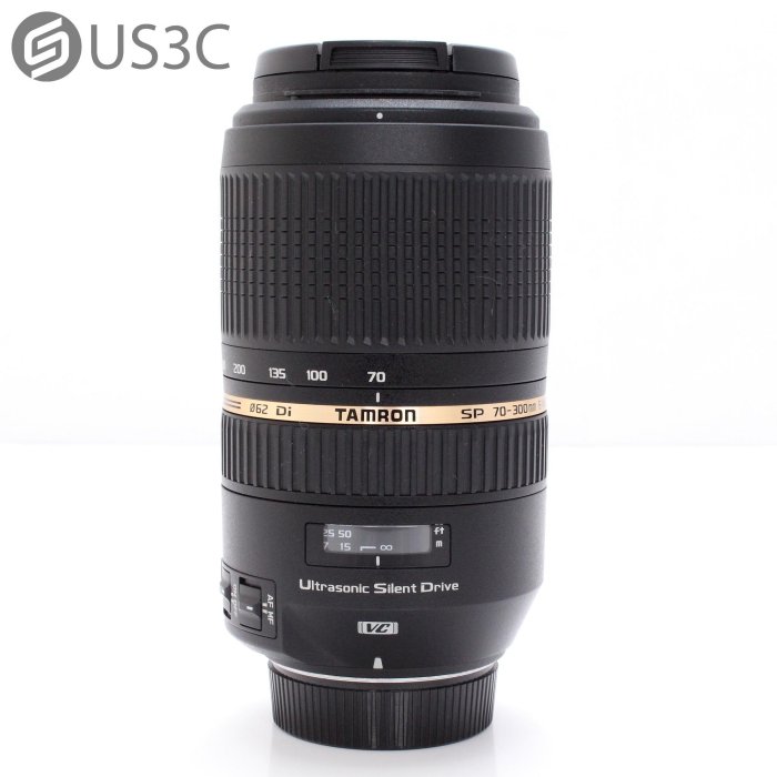 【US3C-台南店】騰龍 Tamron SP 70-300mm F4-5.6 Di VC USD A005 For Nikon 具備4級防震功能 二手單眼鏡頭
