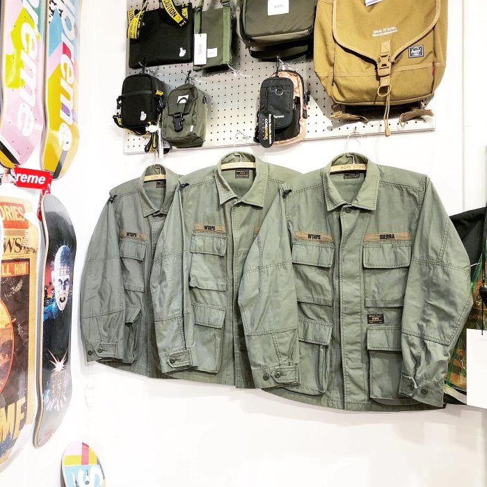 wtaps jungle ls shirt ジャングル 15aw S WTAPS 15AW JUNGLE LS SHIRT 襯衫軍綠色S號– Second Chance
