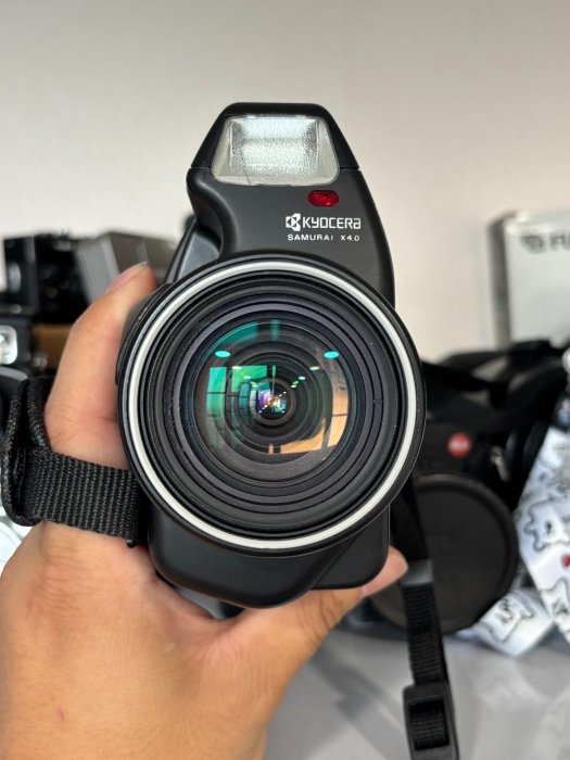 KYOCERA SAMURAI X4.0 完動品 美品贈電池|雅西卡Yashica京瓷武士Kyocera Samurai X4.0，全自動膠片