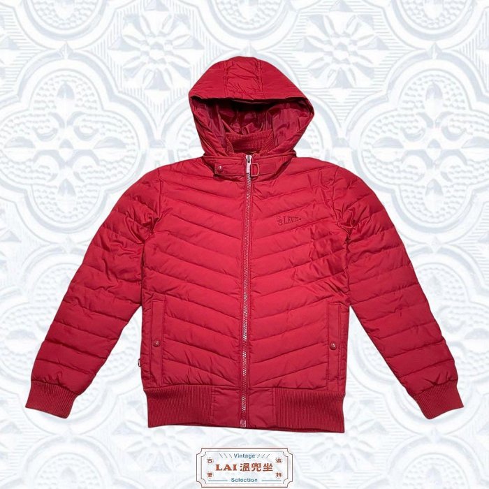Lai溫兜｜古著｜Levi’s levis 羽絨外套 連帽 二手 古著