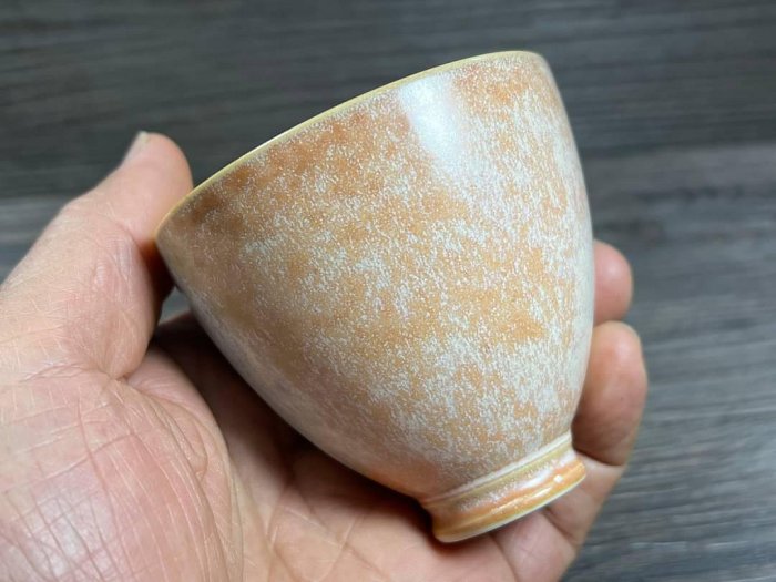 多藝多]手工主人杯90cc 景德鎮窯變釉面松針花| Yahoo拍賣