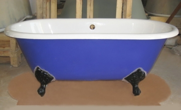 【麗室衛浴】BATHTUB WORLD 高級獨立式鑄鐵浴缸 H-524 1676*765*570mm product lightbox image 5