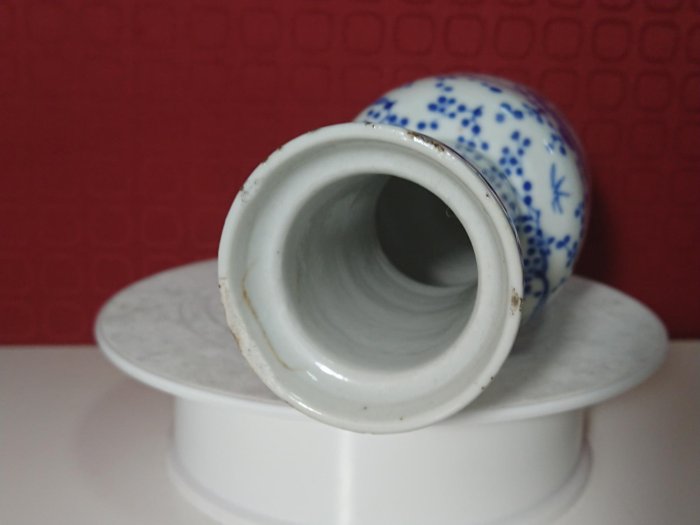 阿國的收藏˙˙大清康熙年製˙˙˙青花棒槌瓶| Yahoo拍賣