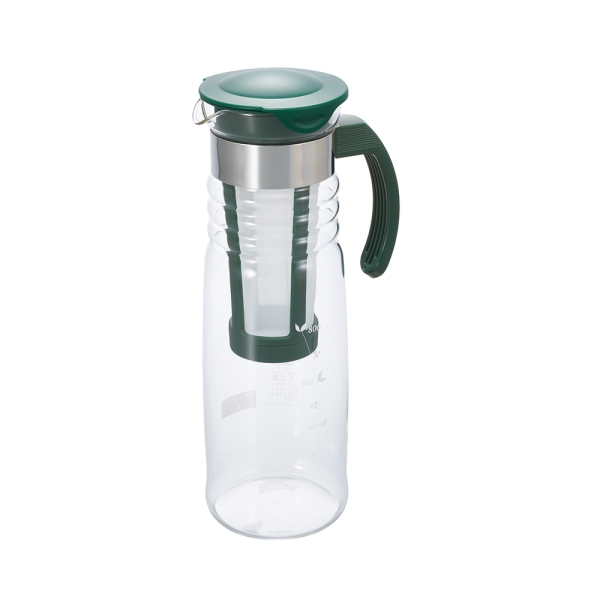 日本HARIO 深綠苗冷泡茶壺1200ml