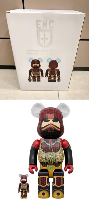 BE@RBRICK Empire Motor Club Sunn100％400％ BE@RBRICK Empire Motor Club Sunny Wang 100％ & 400％ 王陽明