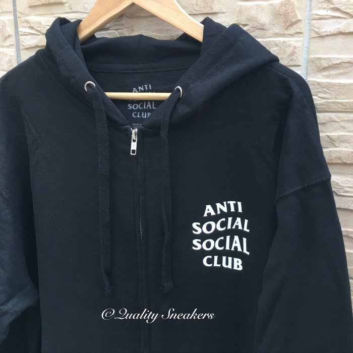 現貨- Anti Social Social Club ASSC Hoodie 亞洲黑白連帽外套| Yahoo拍賣