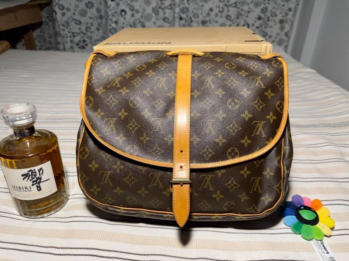 LV中號雙子星中古包斜挎包唯一編碼：AR09631