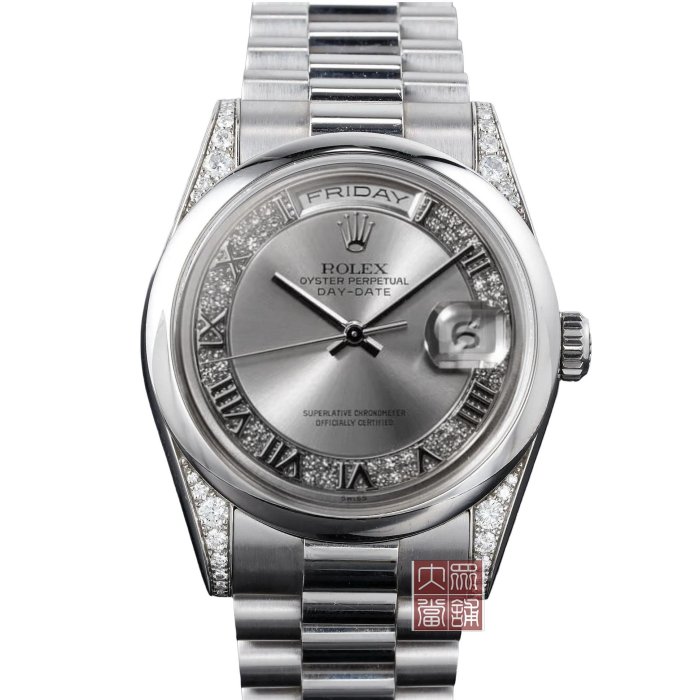 大眾名錶】ROLEX 勞力士18296 Day-Date 原廠大全套原況未整理市場極其